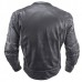 Vulcan Men's NF-8141-A Armored Leather Motorcycle Jacket with Perforated Leather Panels