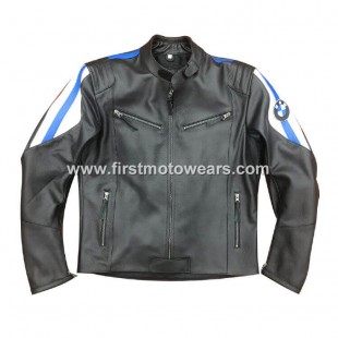 BMW Leather Motorcycle Racing Jacket 