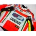 Valentino Rossi Ducati Corse Motorcycle Leather Jacket