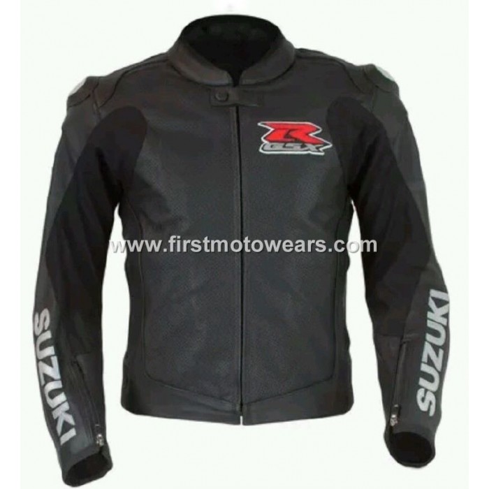 SUZUKI GSXR Men Racing Biker Leather Jacket Motorcycle/Motorbike Leather Jackets