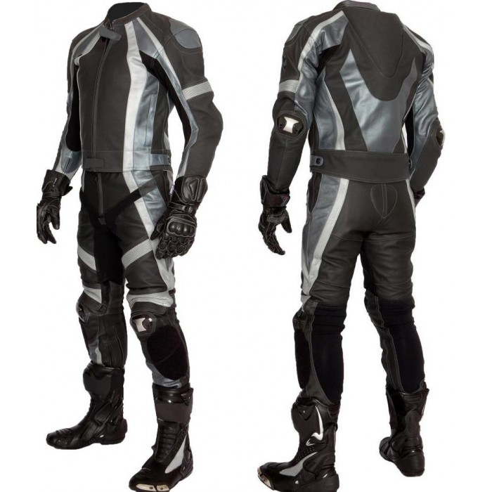 2PC Leather Motorcycle Racing Suit